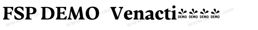 FSP DEMO   Venacti字体转换